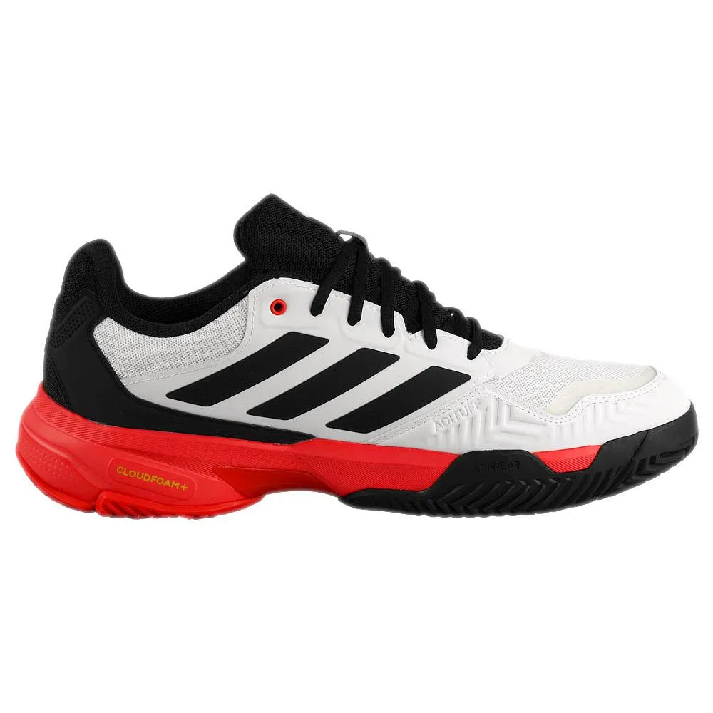 adidas Men's CourtJam Control 3 - White/Lucid Red