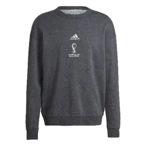 Adidas Men's World Cup 2022 Emblem Crew Sweat Shirt