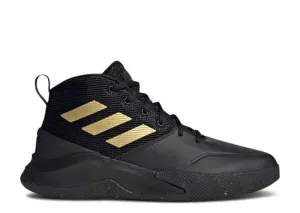 Adidas OWNTHEGAME 'BLACK MATTE GOLD' sneakers, black