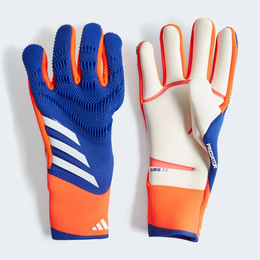 adidas Predator GL Pro Goalkeeper Gloves - Blue/Red/White