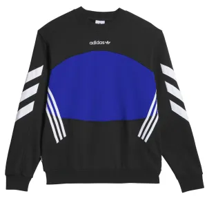 adidas - Premiere Sweater (Black/Royal Blue/White)