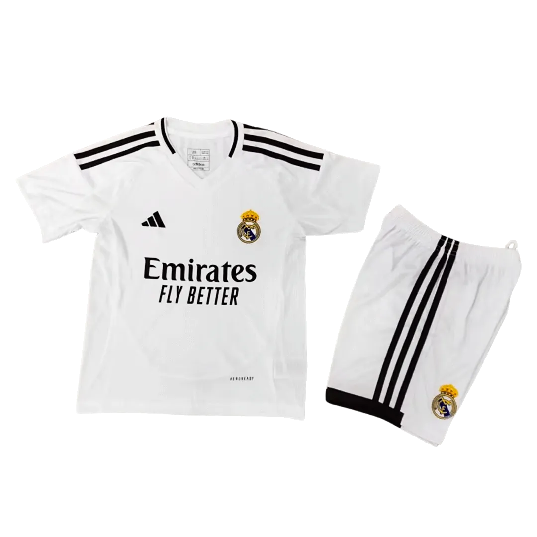 adidas Real Madrid Home Mini White Full Kit 24/25