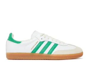 Adidas SPORTY & RICH X SAMBA OG 'WHITE GREEN' sneakers, white