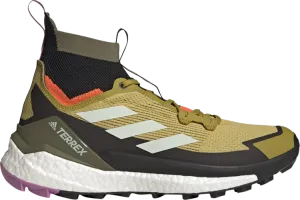 Adidas Terrex Free Hiker 2 'Pulse Olive Impact Orange' boots, green