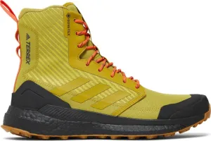 Adidas Terrex Free Hiker XPL GORE-TEX 'Pulse Olive Gum' Boots, Green