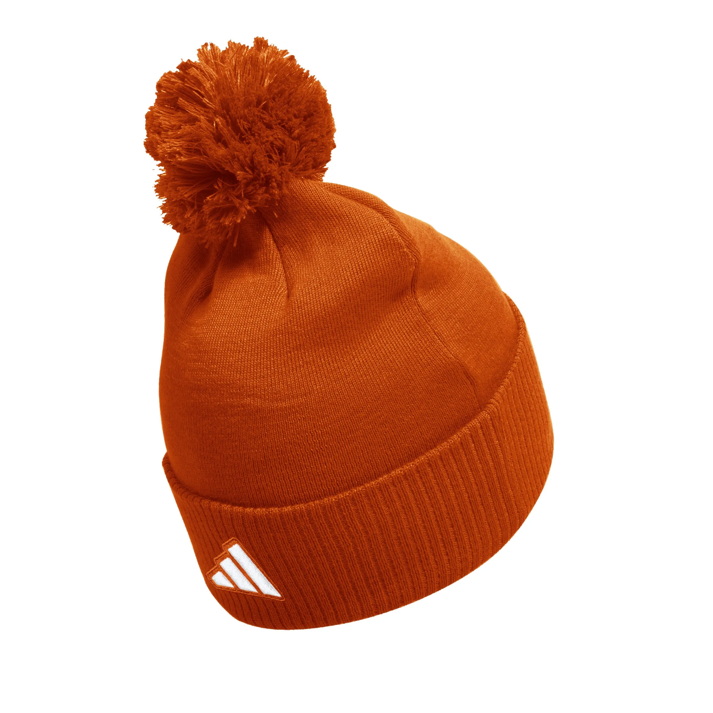 adidas Unisex Solid Cupped Pom Beanie