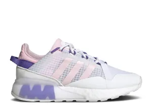 Adidas WMNS ZX 2K BOOST PURE 'WHITE CLEAR PINK PURPLE' sneakers, white