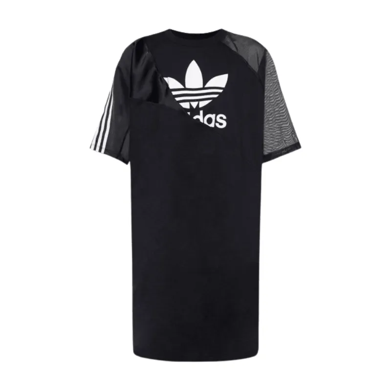 Adidas Womens Black T-Dress