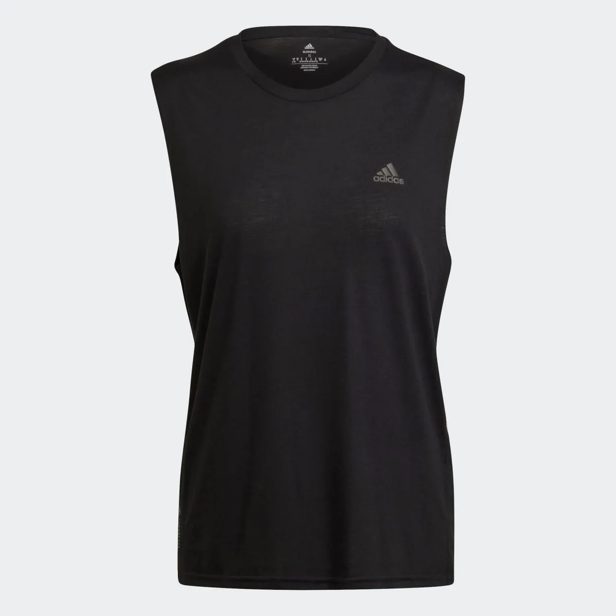 Adidas Womens Run Icons Running Muscle Tank