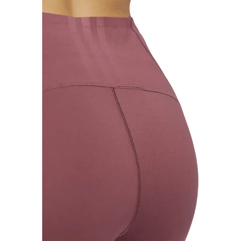 Adidas Yoga 4 Elements 7/8 Tights in Burgundy