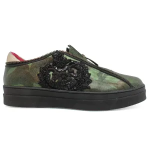 Adieu - Military Zip up sneaker