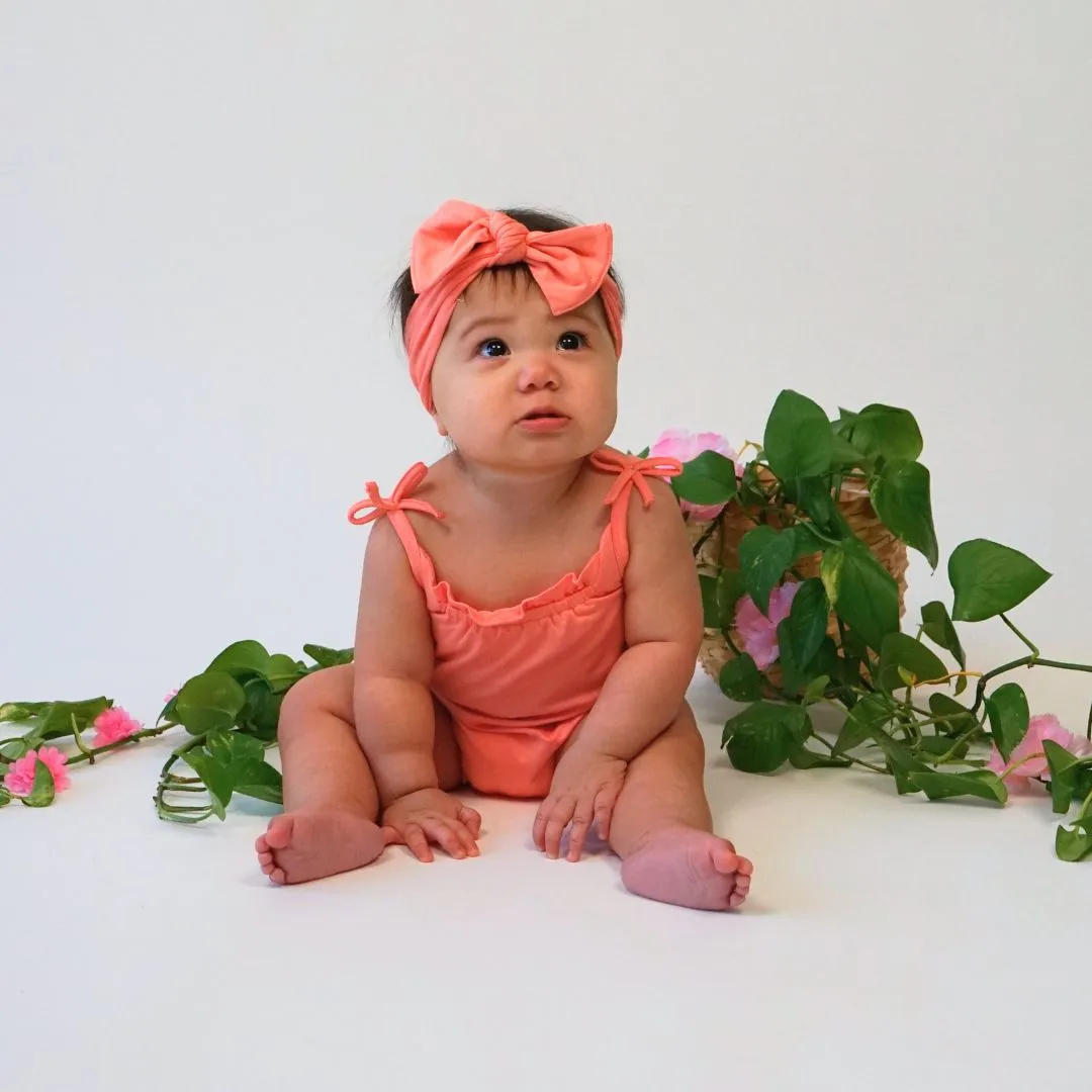 Adjustable Headband - Coral