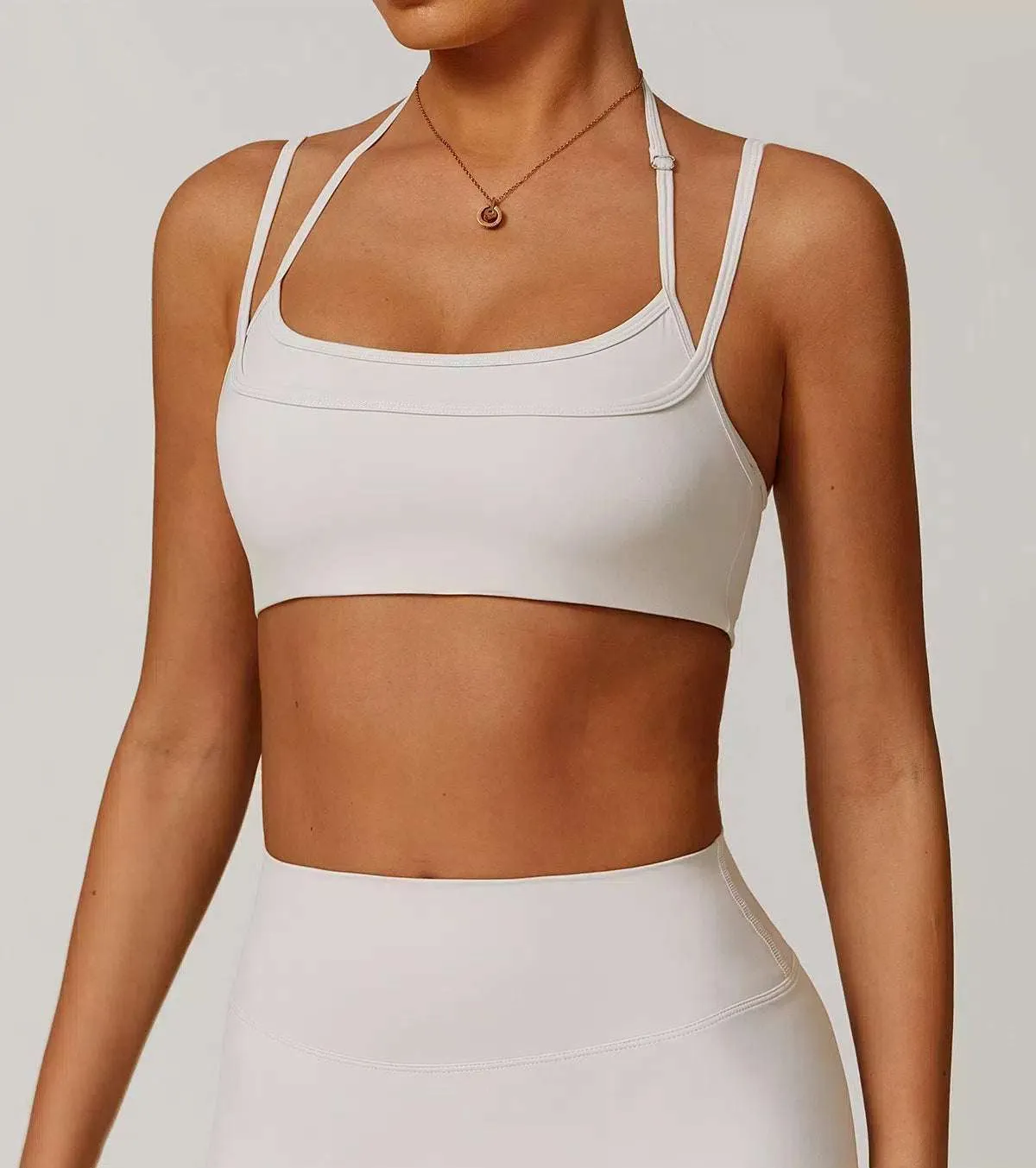 Adjustable Strap Sports Bra