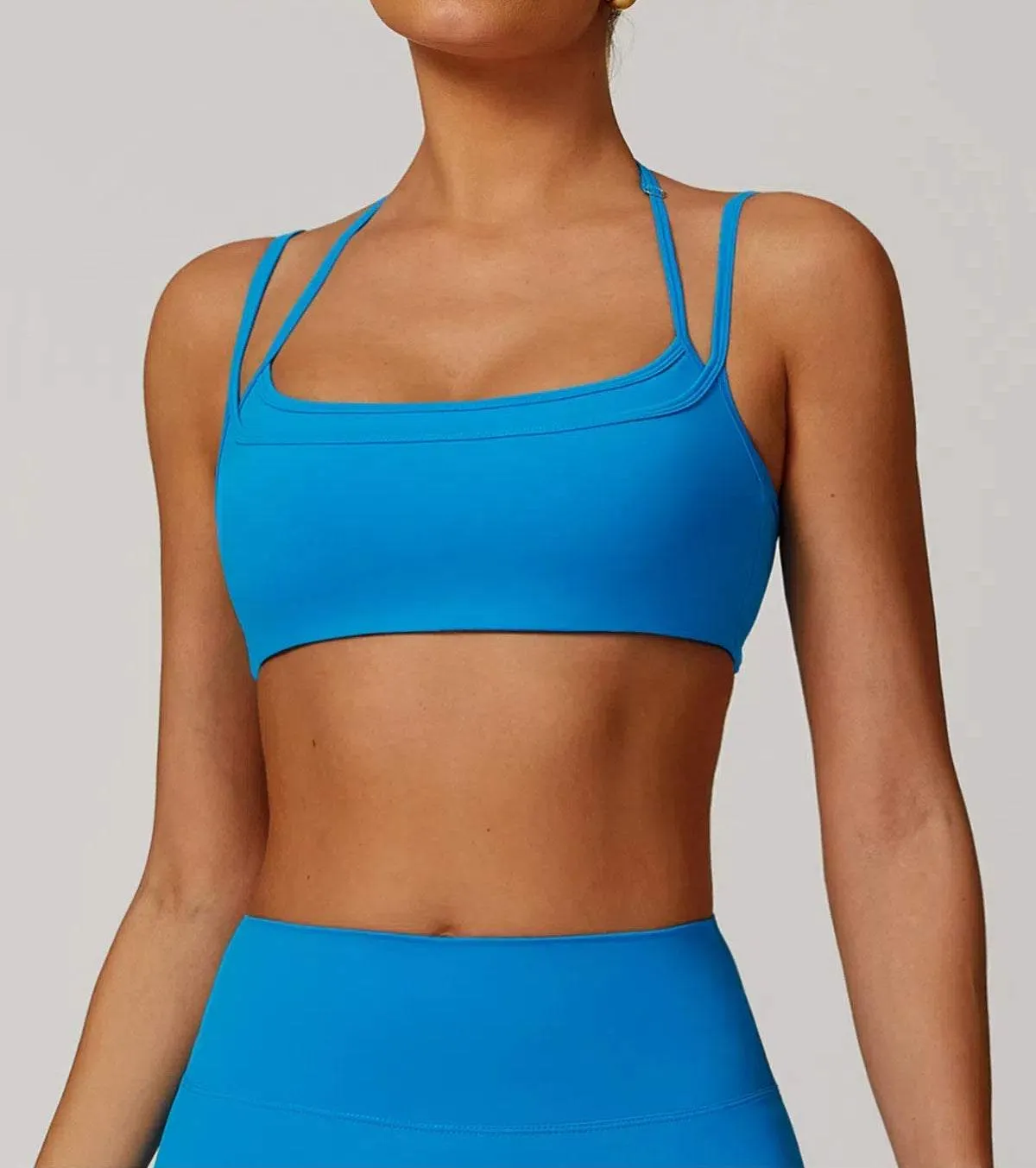 Adjustable Strap Sports Bra