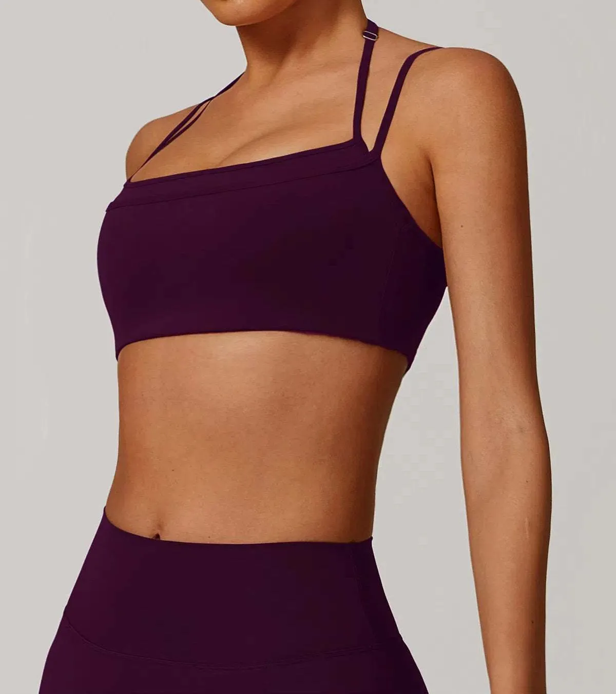 Adjustable Strap Sports Bra