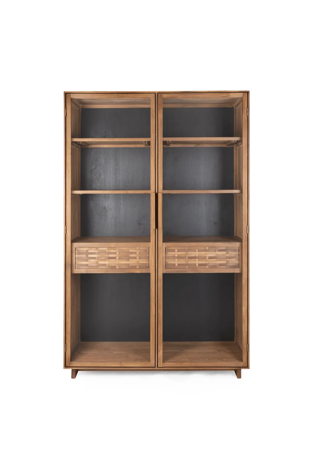 Adjustable Teak Display Cabinet | dBodhi Hopper