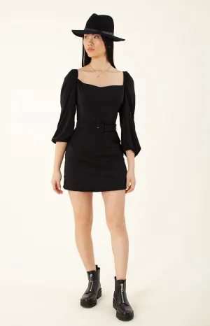 Adonis Solid Jersey Mini Dress