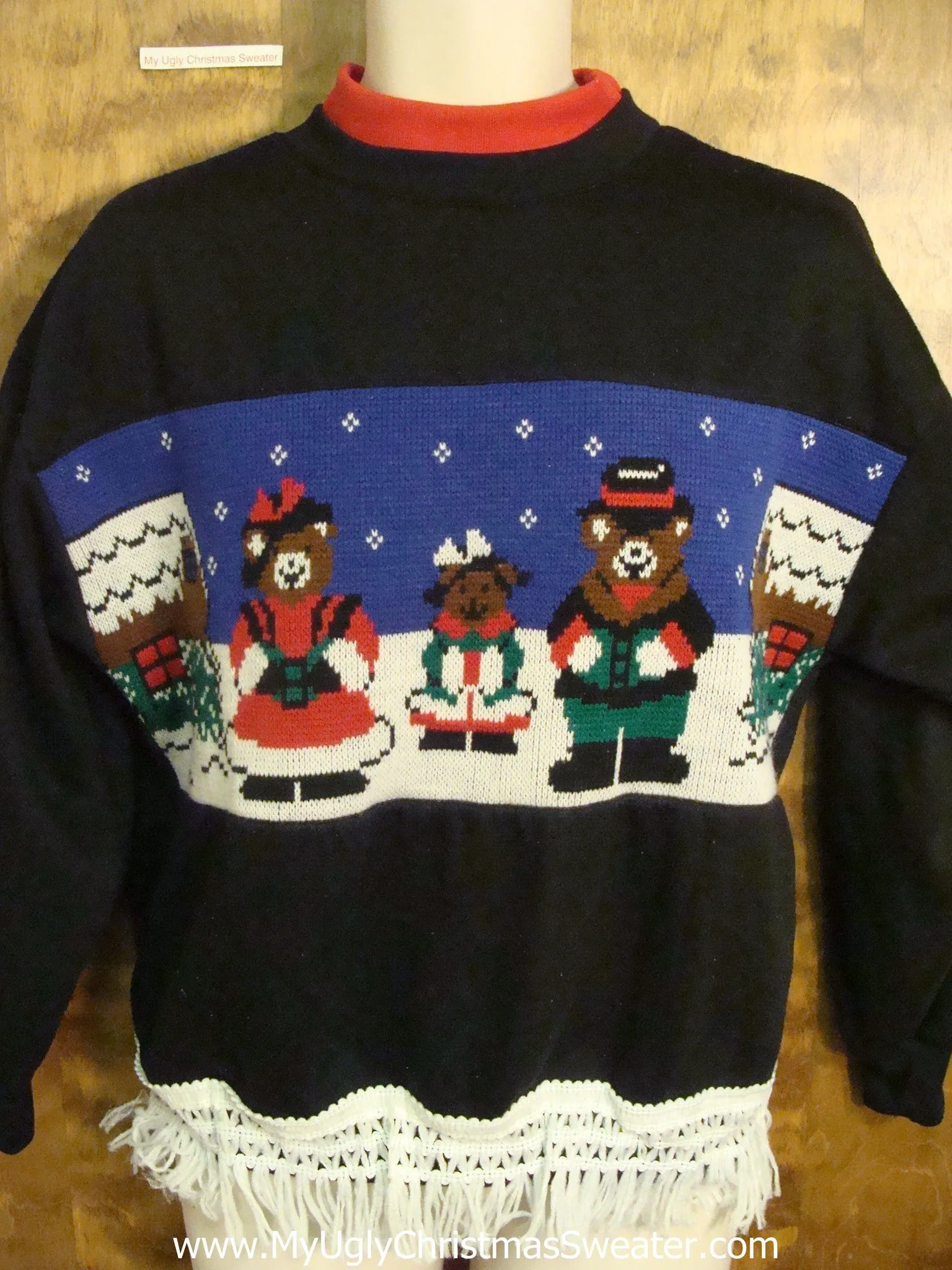 Adorable Bear Family Christmas Sweatshirt