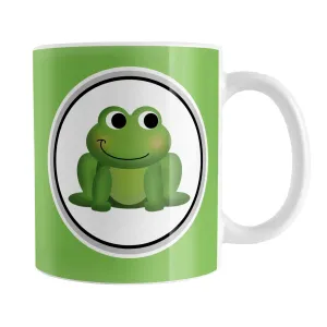 Adorable Green Frog Mug