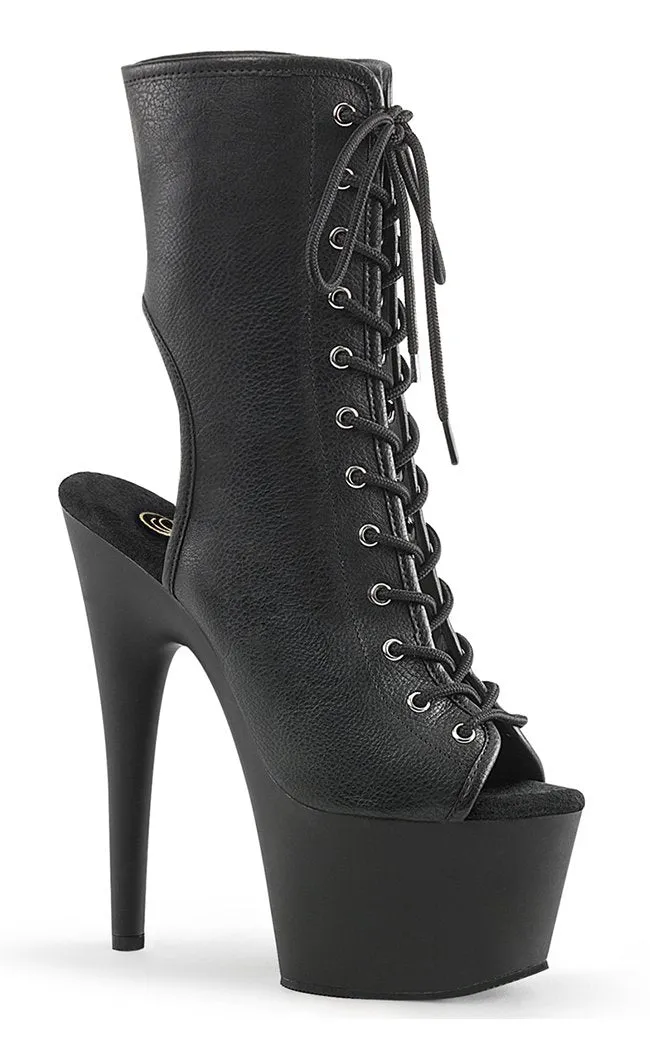 ADORE-1016 Black & Black Matte Ankle Boots