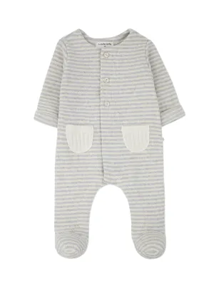 Adria Stripe Footie