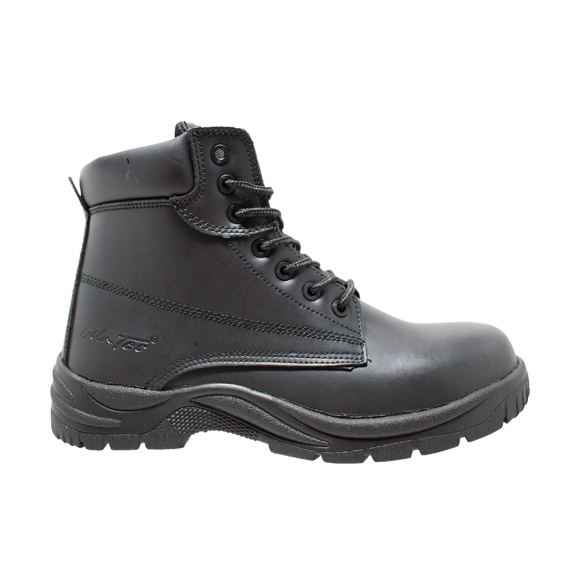 AdTec Men's 6" Composite Toe Work Boot Black