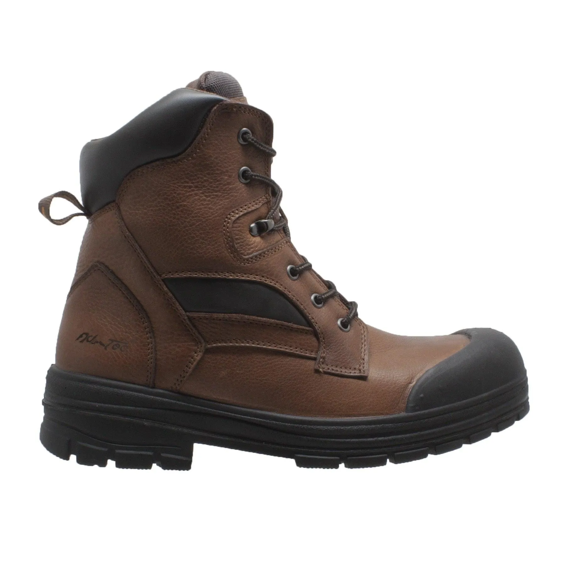 AdTec Men's 8" Composite Toe Waterproof Work Boot Brown