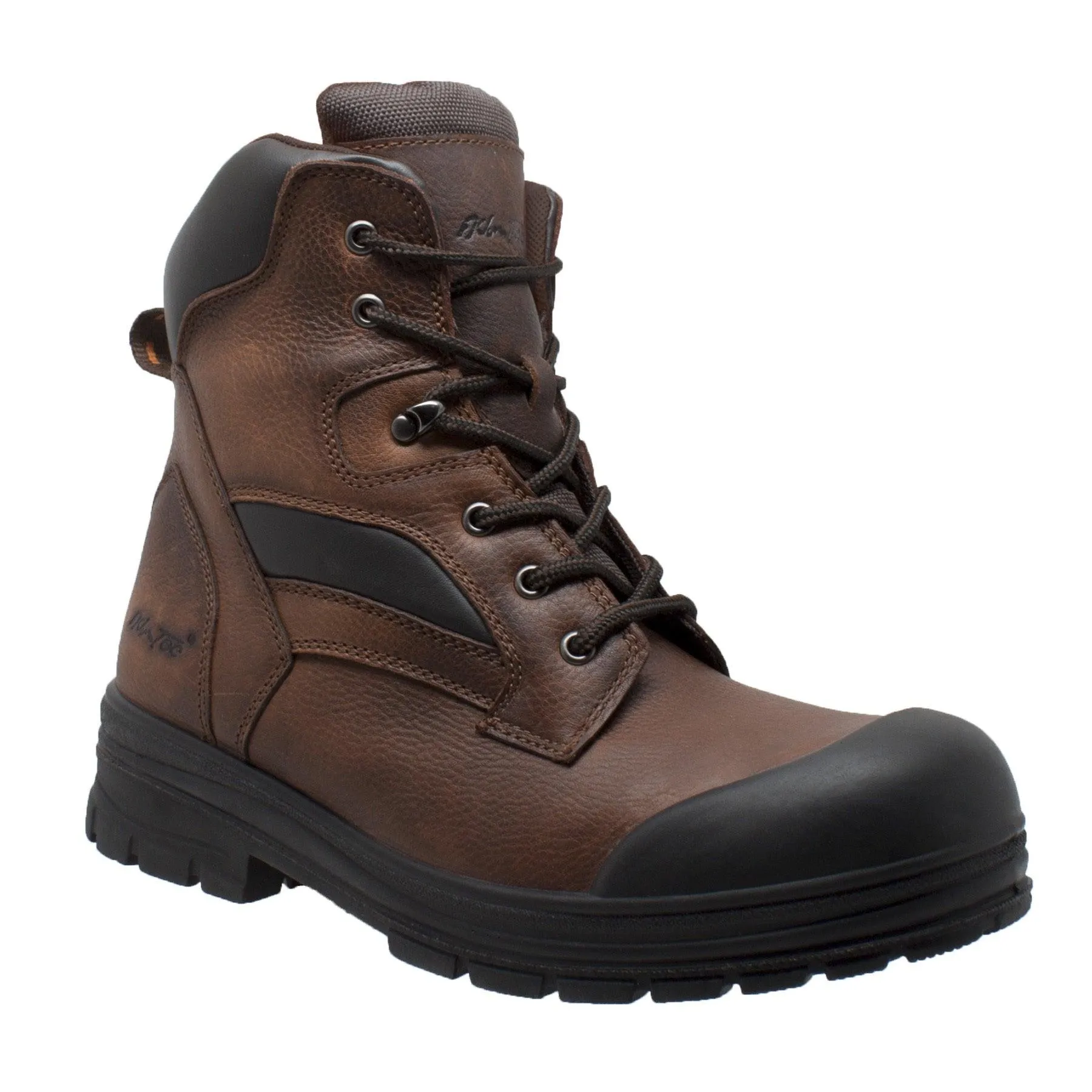 AdTec Men's 8" Composite Toe Waterproof Work Boot Brown