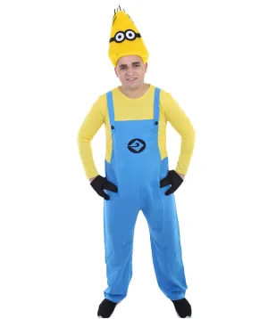 Adult Men's Movie Kevin Costume | Yellow & Blue Halloween Costume