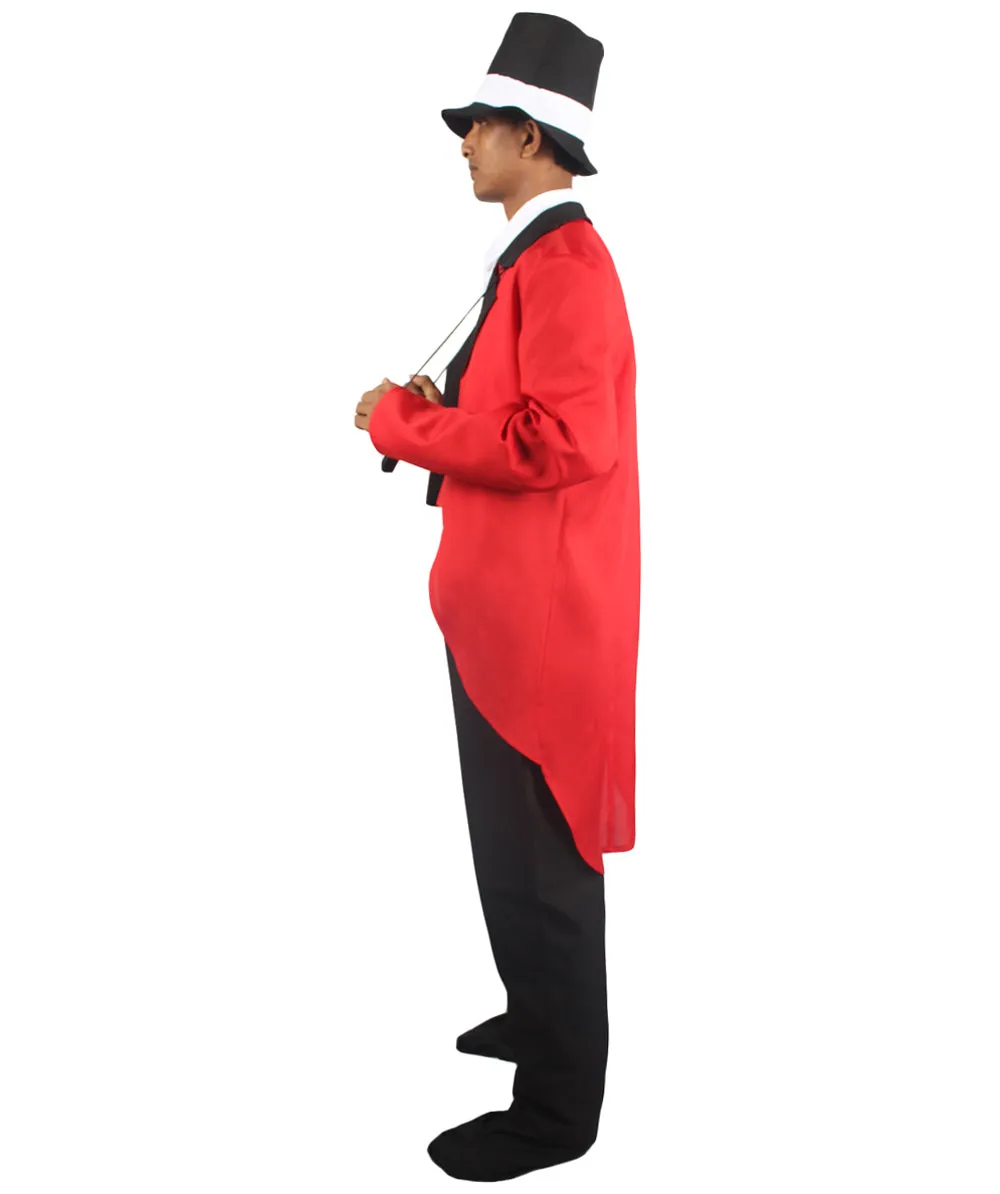 Adult Men's Tamer Costume | White, Red & Black Cosplay Costume