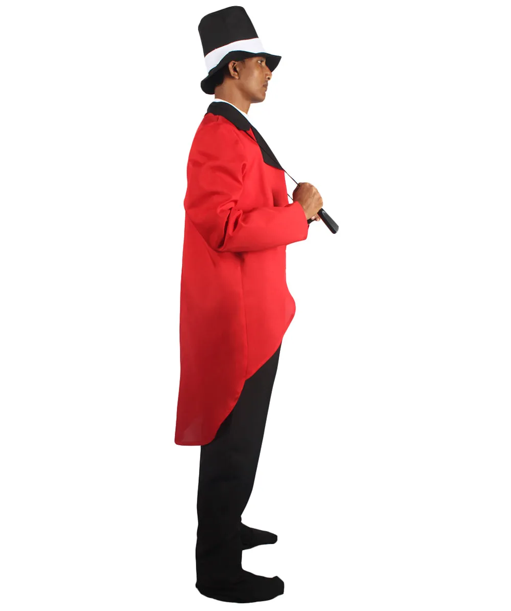 Adult Men's Tamer Costume | White, Red & Black Cosplay Costume