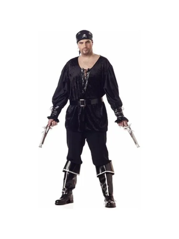 Adult Plus Size Blackheart Pirate Costume