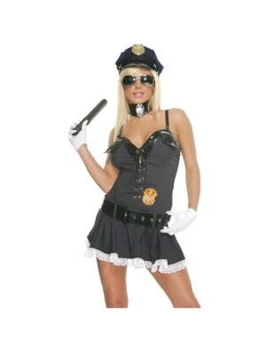 Adult Sexy Cop Lady Costume