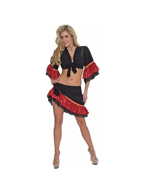 Adult Sexy Latin Dancer Costume