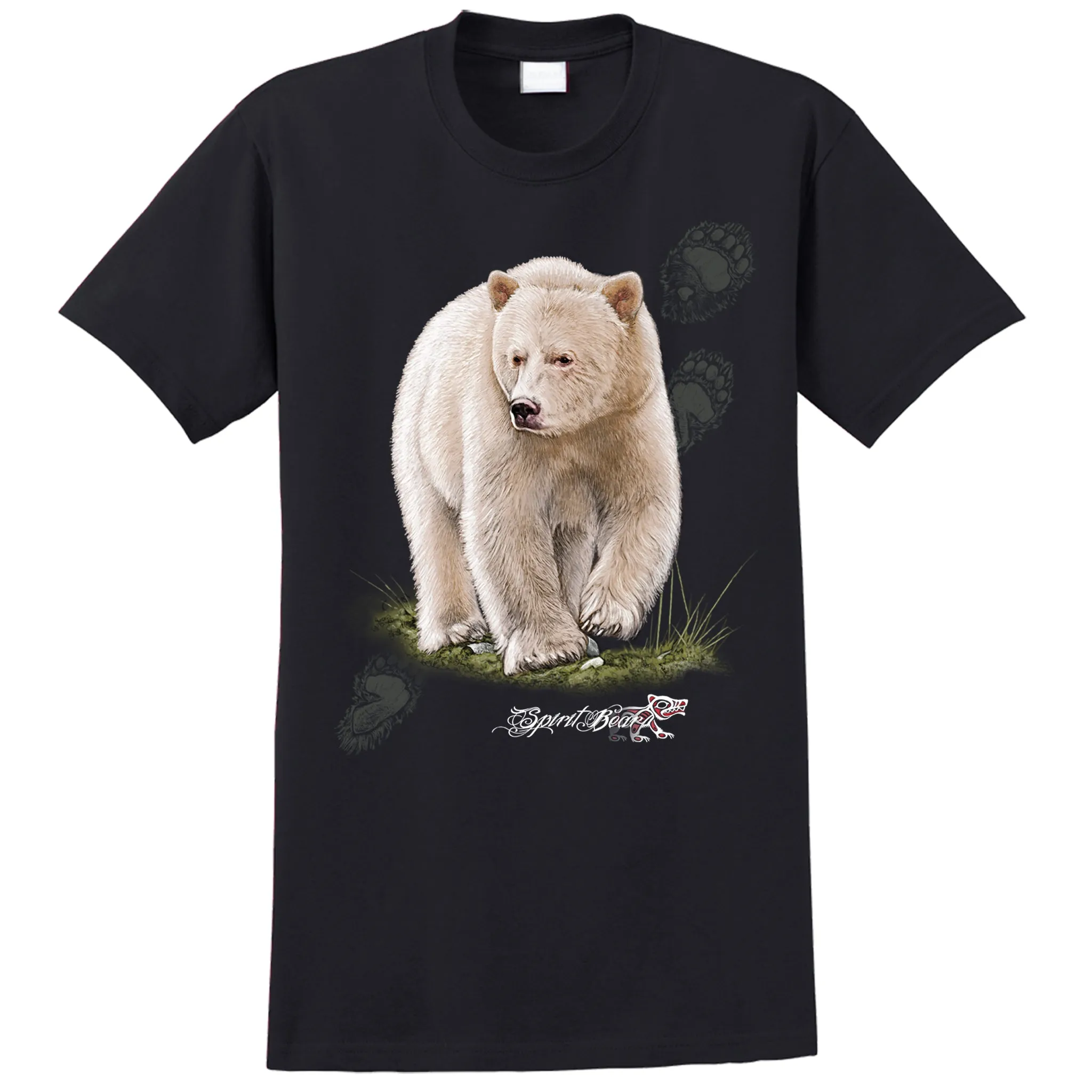 Adult Spirit Bear T-Shirt (Kermode)