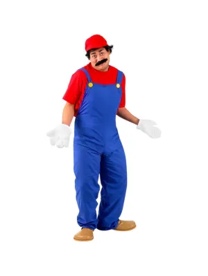 Adult Super Plumber Costume