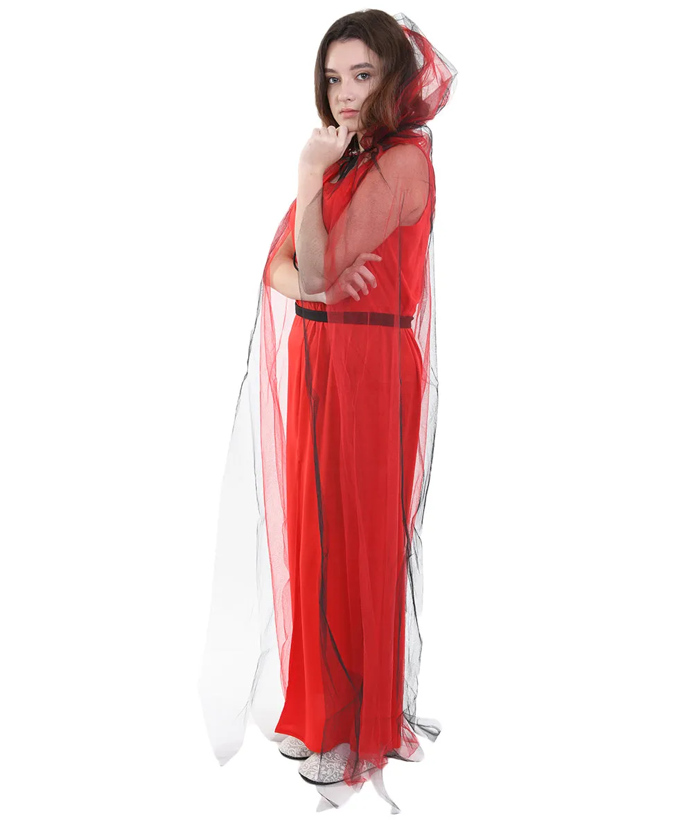 Adult Women's Demoness Costume | Red Halloween Costume