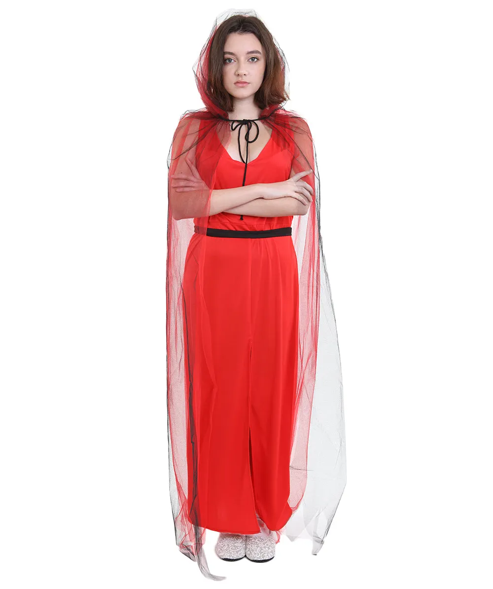 Adult Women's Demoness Costume | Red Halloween Costume