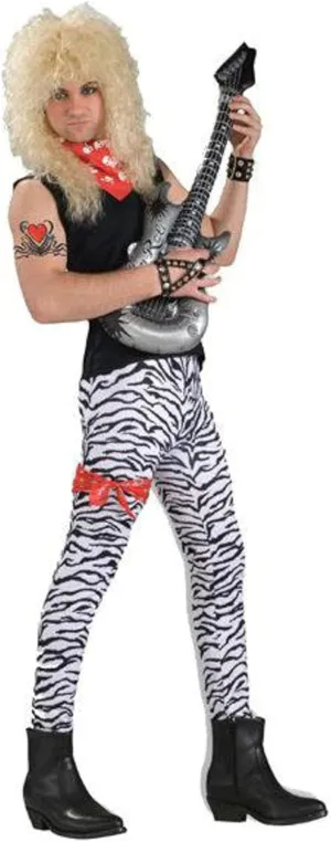 Adults 80's Zebra Pants