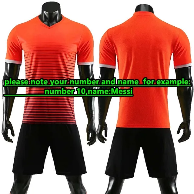 Adults Kids Custom Soccer Football Shorts Jersey Team Uniform Set