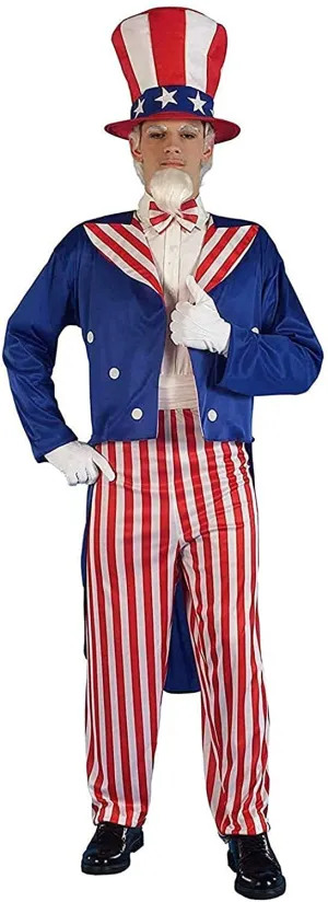 Adults Patriotic Uncle Sam Costume