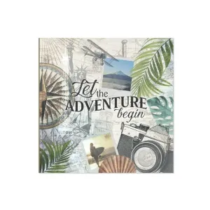 Adventure Photo Album - 200 Pocket 6x4 Photos Elegant Memory Book