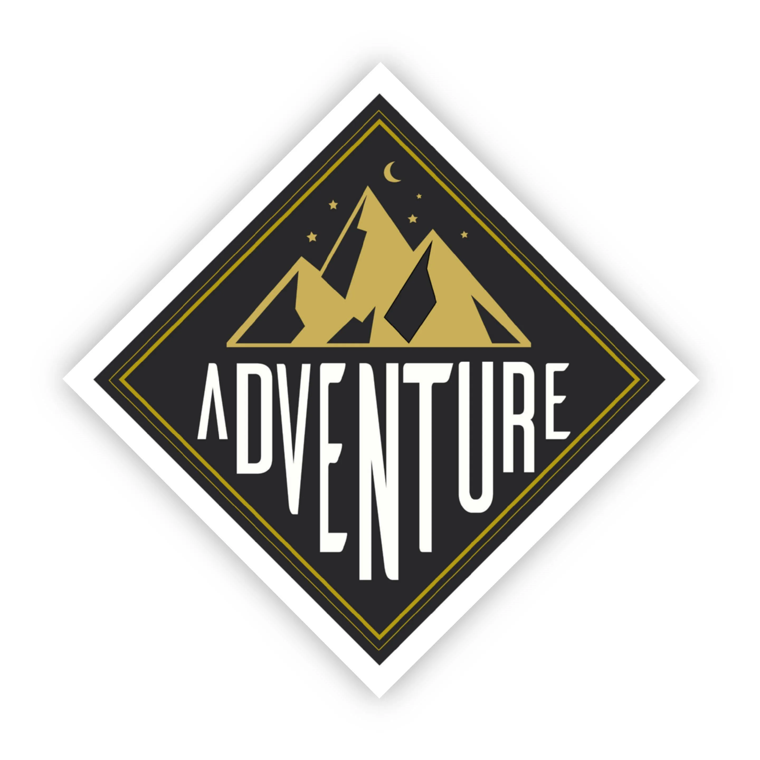 Adventure Vinyl Sticker