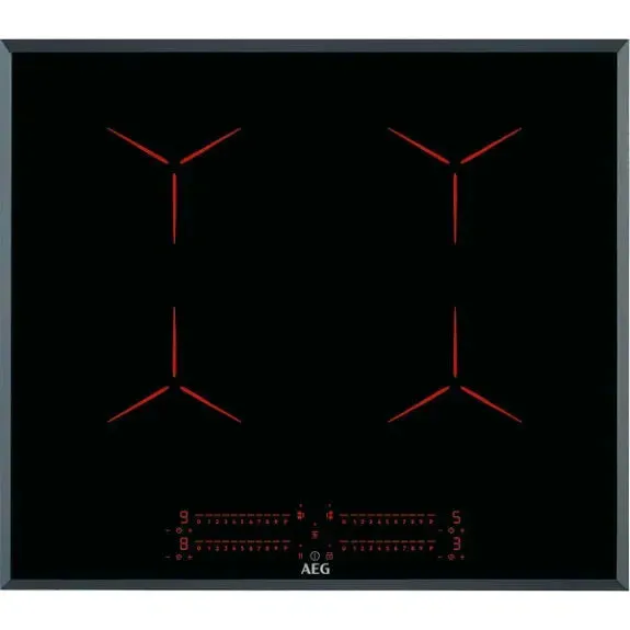 AEG 60cm 4 Zone Induction Cooktop - Pure Black