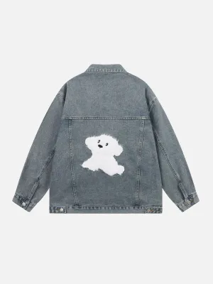 Aelfric Eden Plush Dog Denim Jacket