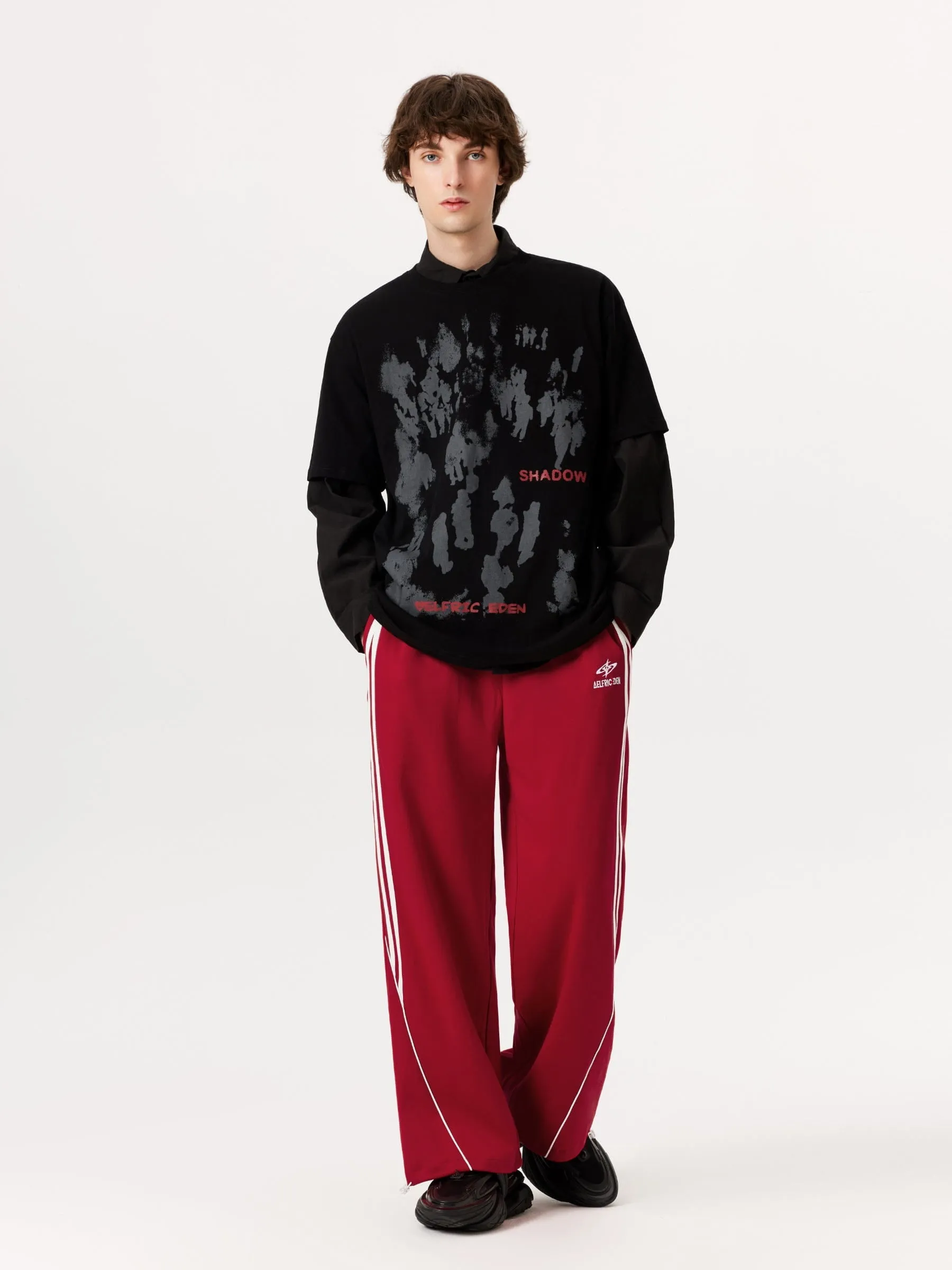 Aelfric Eden Stripe Patchwork Vintage Sweatpants