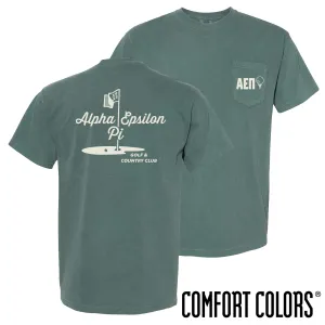 AEPi Comfort Colors Par For The Course Short Sleeve Tee