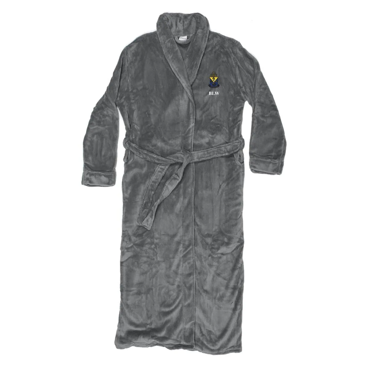 AEPi Personalized Charcoal Ultra Soft Robe