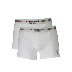 Aeronautica Militare White Cotton Underwear