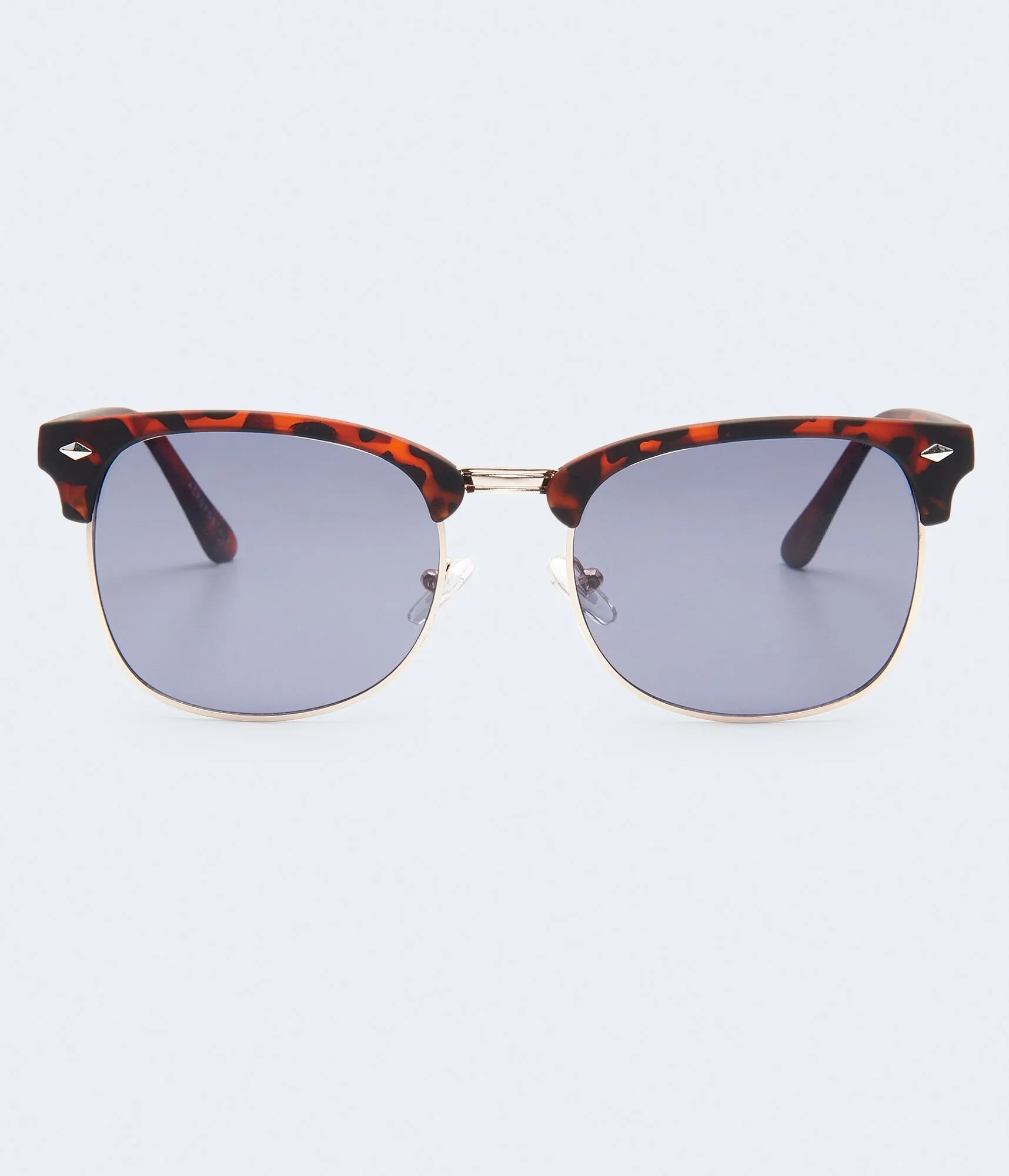 Aeropostale Matte Tortoiseshell Clubmax Sunglasses, Brown